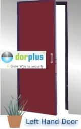 Pre-finished steel door frames